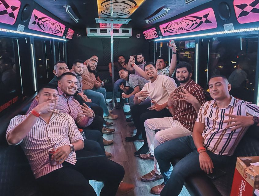 Las Vegas Fremont Street Bar Crawl (party bus add-on option) - Party Bus Add-On: When the Night Turns Up a Notch