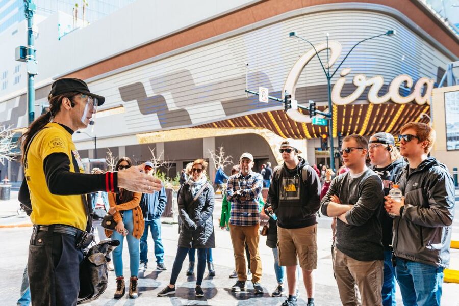 Las Vegas: Fremont Street Walking Tour - The former Union Station site: where the story starts