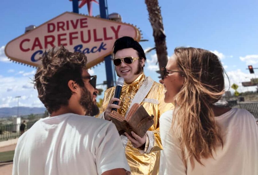 Las Vegas: Gold Elvis Vow Renewal or Wedding at Welcome Sign - Price and Value: What $98 Covers and What You Still Need to Plan