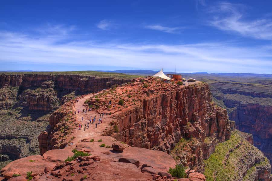 Las Vegas: Grand Canyon West Rim Tour with Helicopter Flight - Key points at a glance