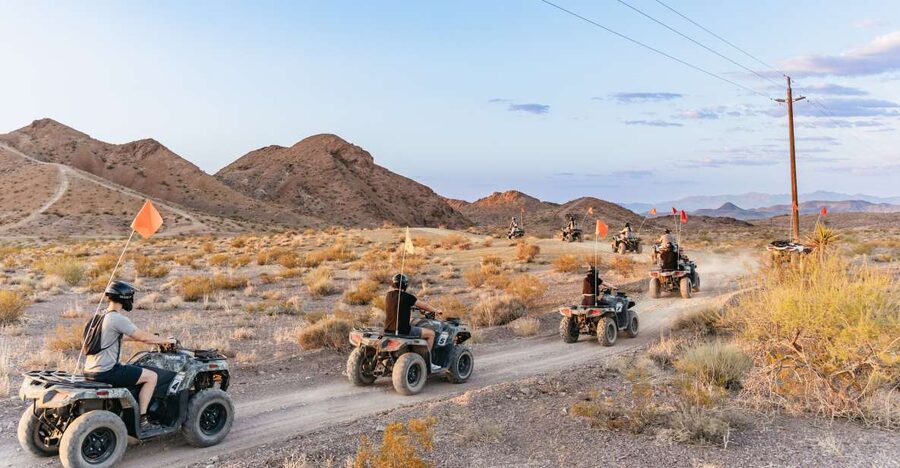 Las Vegas: Guided Las Vegas Desert ATV Tour - The Real Point of This Tour: Mojave Thrills with Safety First