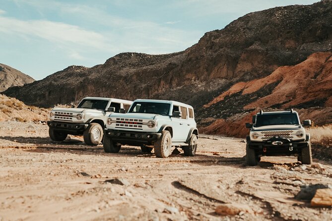 Las Vegas Guided Off-Road Adventure to Callville Wash - The Broncos: Off-Road Capability Meets Comfort