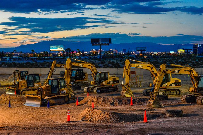 Las Vegas Heavy Equipment Playground: Dig, Push, and Play! - A Vegas sandbox built for real excavators