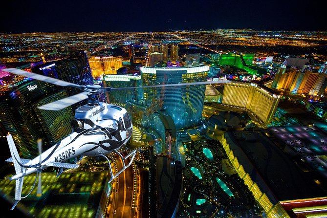 Las Vegas Helicopter Night Strip Flight Tour with Optional Dinner - Key things that make this flight different