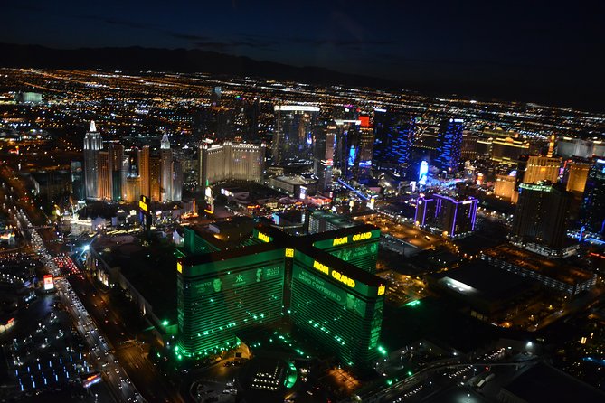 Las Vegas Helicopter Night Strip Flight Tour with Optional Dinner - Seeing the Strip from above: what each landmark looks like at night