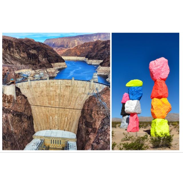 Las Vegas: Hoover Dam and Seven Magic Mountains Tour - Hoover Dam Full-View Time: Seeing It the Big Way