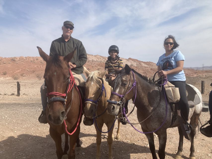 Las Vegas: Horseback Riding Tour - Rainbow Gardens, Red Rocks, and Views Toward Lake Mead