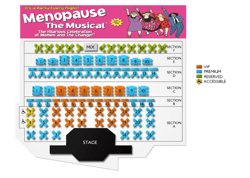 Las Vegas: Menopause the Musical at Harrah's Hotel & Casino - Price and Value: What $49 Buys in Real Terms