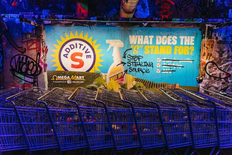 Las Vegas: Meow Wolf Omega Mart Ticket - The core experience: the interactive supermarket and its portals