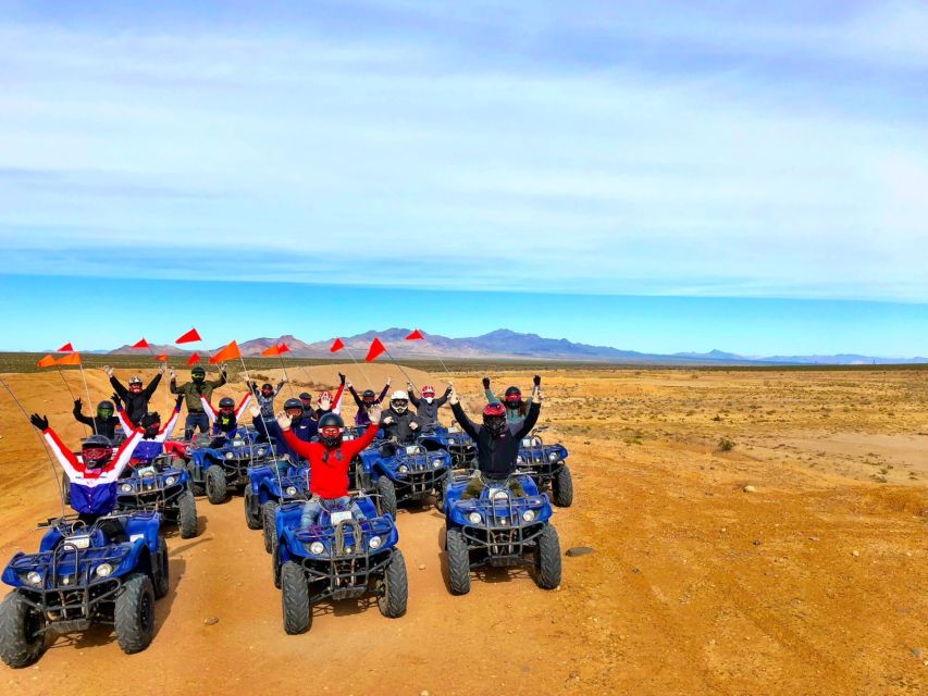 Las Vegas: Mojave Desert ATV Tour with Pick-up - Pickup at Mandalay Bay’s Souvenir Outlet (3961 S Las Vegas Blvd)
