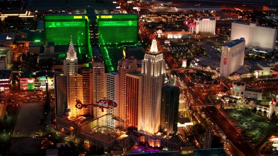 Las Vegas: Night Helicopter Flight over Las Vegas Strip - Why a Vegas Strip night flight feels different