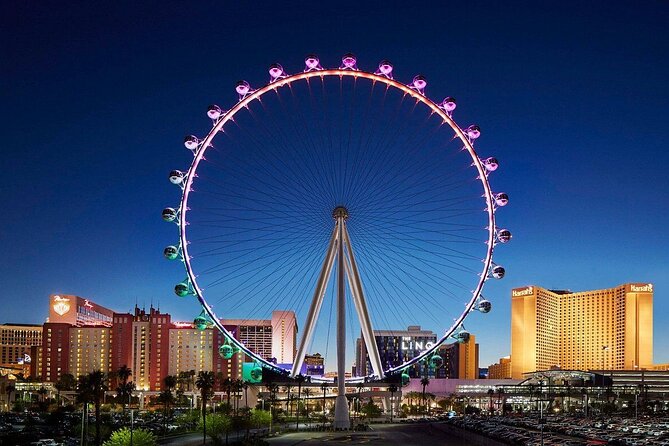 Las Vegas Night Tour High Roller Wheel Ride Guided Tour Option - Is this $90 Las Vegas night tour worth it?