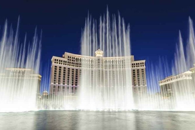 Las Vegas Night Tour High Roller Wheel Ride Guided Tour Option - Fountains of Bellagio: the 30-minute show block