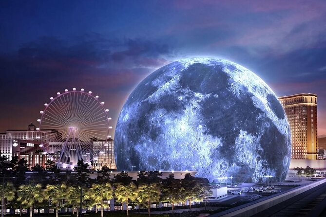 Las Vegas Night Tour High Roller Wheel Ride Guided Tour Option - High Roller: optional 30-minute night views (admission not included)