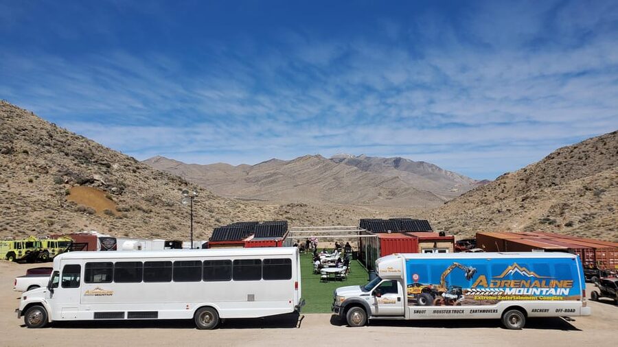 Las Vegas: Outdoor Shooting Experience - Getting there from the Strip: pickup timing and what to expect