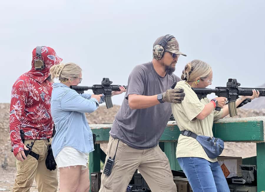 Las Vegas: Outdoor Shooting in Southern Nevada - Safety orientation and gear: what happens before you pull the trigger