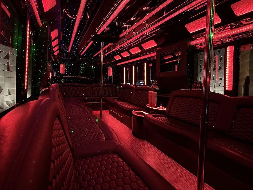 Las Vegas: Party Bus Nightlife Guided Tour - Key things to know before you buy