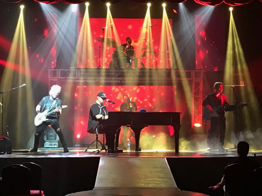 Las Vegas: Piano Man by Kyle Martin Live Show Tickets - The Live Band and Dancers: More Than Just Background Entertainment