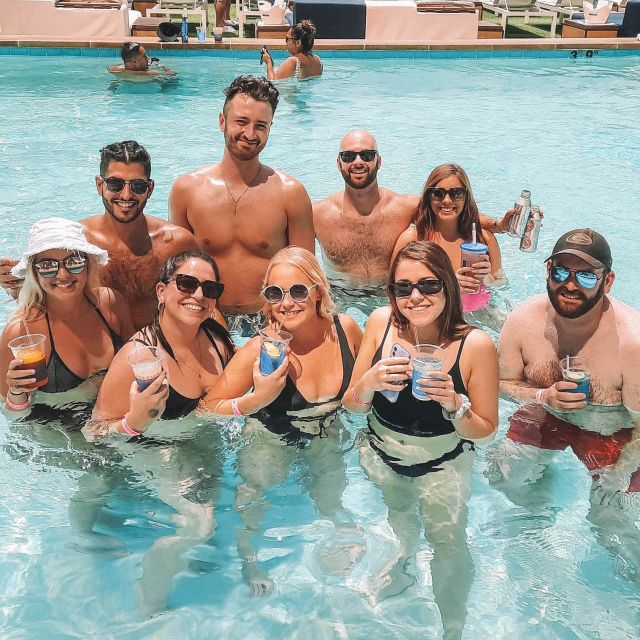 Las Vegas: Pool Crawl with Free Drinks on the Party Bus - Getting there: the meeting point details you must follow