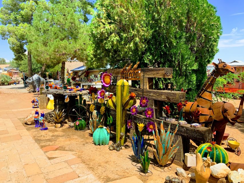 Las Vegas: Red Rock Canyon & Whimsical Cactus Joe's + Lunch - Cactus Joe’s at Blue Diamond: whimsical garden energy with real character