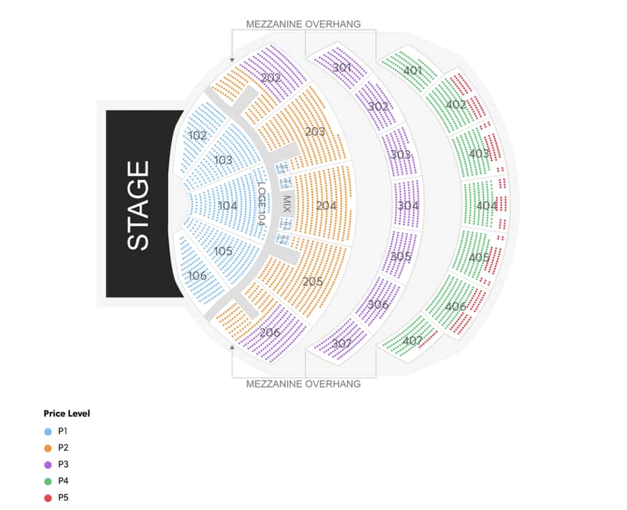 Las Vegas: Rod Stewart “The Encore Shows” at the Colosseum - Seats and digital tickets: a real-world hassle to avoid