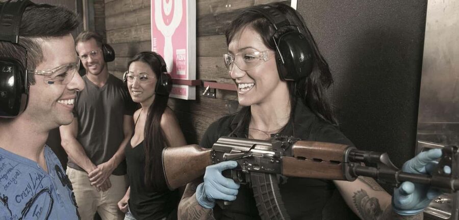 Las Vegas: SAS Shooting Range Experience - SAS Training Energy, But With Real Range Guidance at Machine Guns Vegas