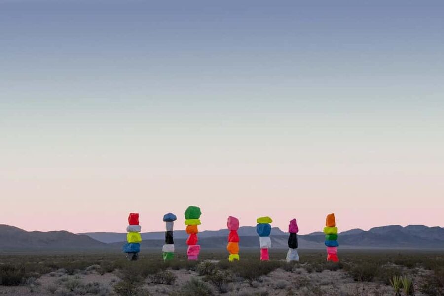 Las Vegas: Seven Magic Mountains Desert Tour - Seven Magic Mountains in Ivanpah Valley: what you’re actually seeing