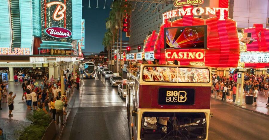Las Vegas: Sightseeing Night Tour by Open-top Bus - Key points before you go