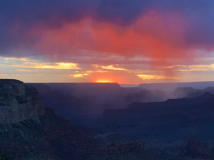 Las Vegas: Small-Group Grand Canyon South Rim Sunset Tour - Yavapai Point sunset: the moment this tour is designed for