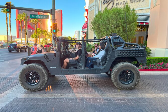 Las Vegas Strip Adventure: Sightseeing Tour in a Military Hummer - Military Hummer vs. typical Strip tours