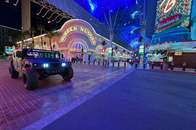Las Vegas Strip Adventure: Sightseeing Tour in a Military Hummer - Fremont Street Experience: Downtown for a few minutes