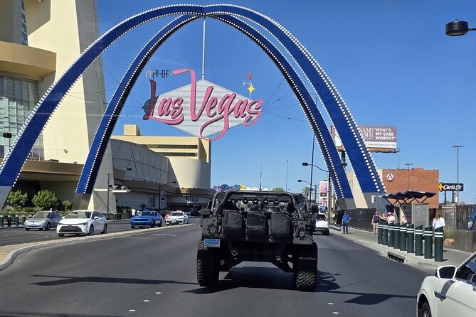 Las Vegas Strip Adventure: Sightseeing Tour in a Military Hummer - Sphere photo time: quick stop, big payoff