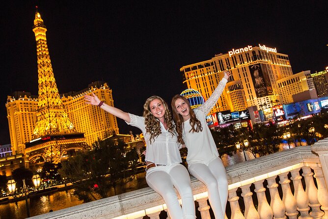 Las Vegas Strip by Super Stretch Limo with Personal Photographer - Stop-by-Stop: Where You’ll Get Photos That Actually Look Like Vegas