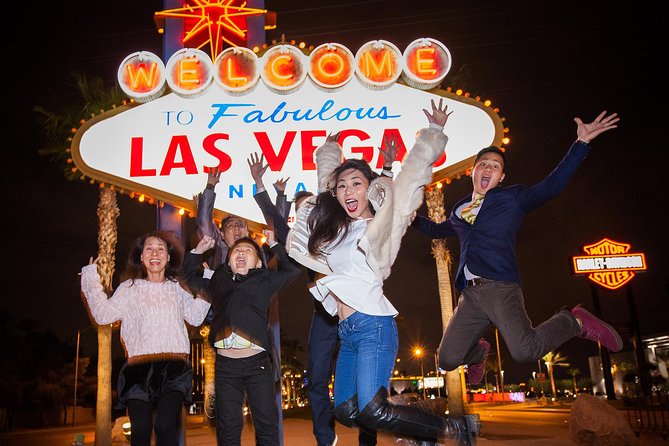 Las Vegas Strip by Super Stretch Limo with Personal Photographer - Getting Your Photos: Email Delivery and Minimum Counts
