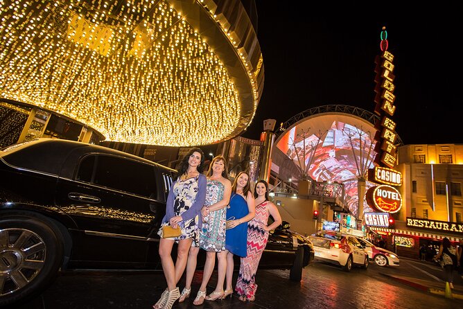 Las Vegas Strip by SUV Stretch Limo with Personal Photographer - New York–New York and the Strip Backdrops You’ll Actually Use