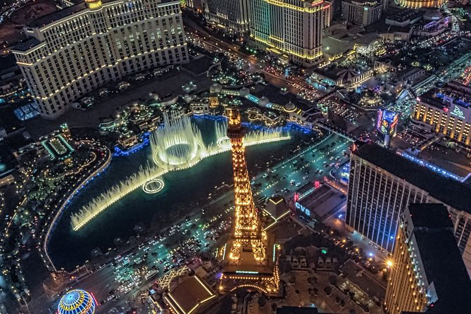 Las Vegas Strip Helicopter Night Flight - Scheduling: multiple start times, weather reality