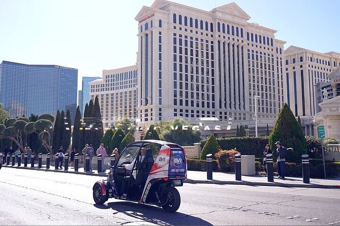 Las Vegas Strip Self-Drive Rental - How the QR codes and Bluetooth GPS help you build your own route