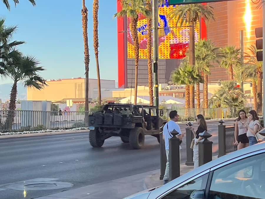 Las Vegas Strip Sightseeing Tour in a Military Hummer - Riding the Strip with actual stories, not just hotel names