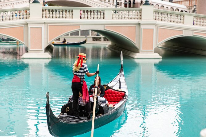 Las Vegas Super Saver: Madame Tussauds with Gondola Boat Ride - Reserving your canal slot at the Venetian gondola desk