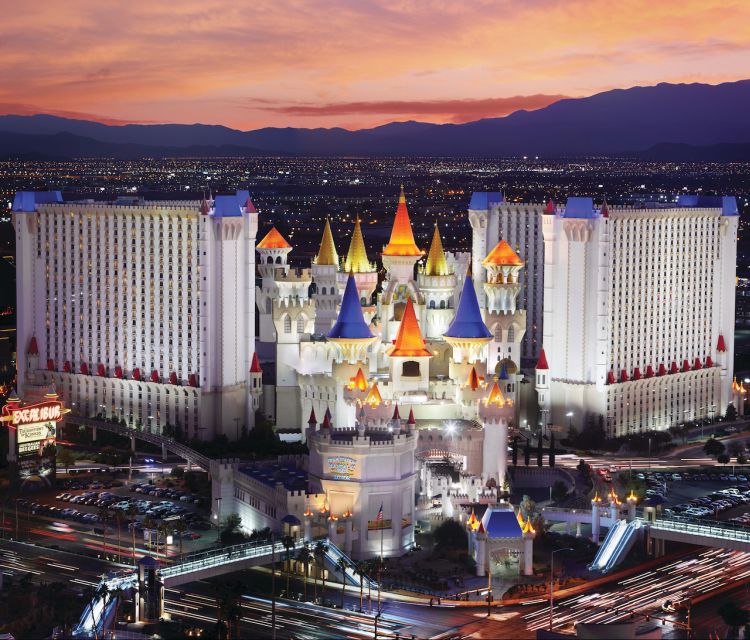 Las Vegas: The Australian Bee Gees at Excalibur Hotel - Getting To Thunderland Showroom at Excalibur (No Guessing)
