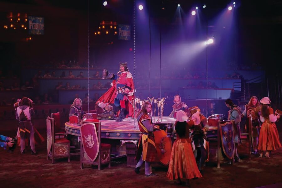 Las Vegas: Tournament of Kings Show at Excalibur - Medieval dinner included: menu options and what you’ll eat