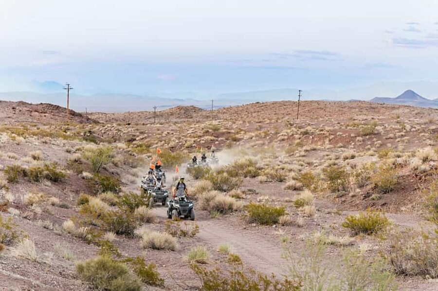 Las Vegas: Ultimate Desert ATV/UTV Drive Yourself Experience - The 2-hour flow: check-in, practice, then independent riding