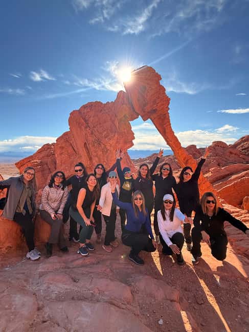 Las Vegas: Valley of Fire and Red Rock Canyon Day Trip - Elephant Rock, Cabins, and Rainbow Vista: the classic wins