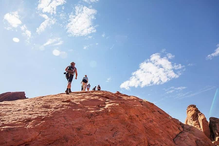 Las Vegas: Valley of Fire Half-Day Guided Hike with Pickup - Rainbow Vista and Aztec sandstone: color you can actually see