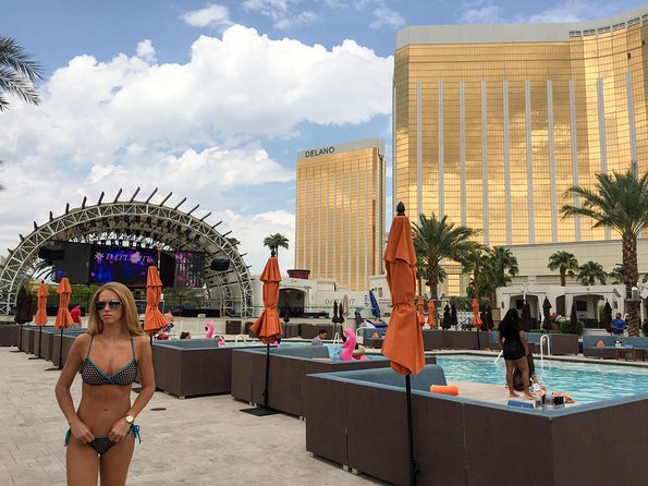 Las Vegas VIP Pool Party Tour - Your best entry points: mobile ticket, ID, and pool dress rules
