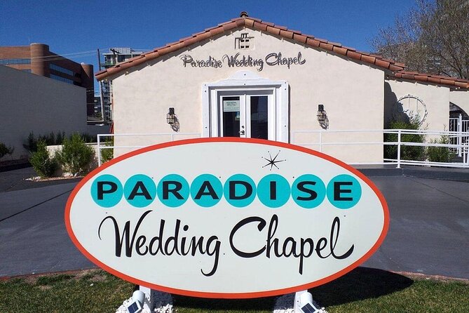 Las Vegas: Wedding at Paradise Wedding Chapel - Arriving at Paradise Wedding Chapel: a smooth, calming start