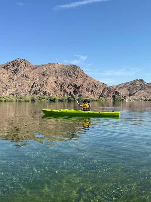 Las Vegas/Willow Beach: Guided Kayak Tour to Emerald Cave - Your kayak setup: singles, tandems, and the comfort math