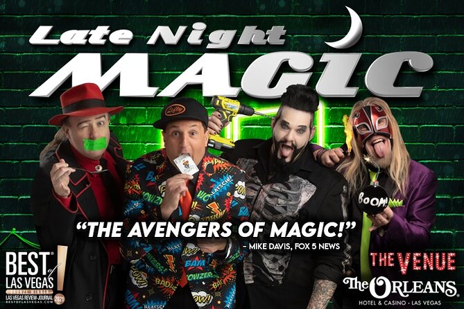 Late Night Magic at The Orleans Las Vegas - Late Night MAGIC at The Orleans: what you’re actually buying