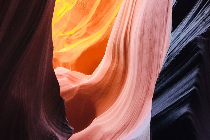 Lower Antelope and Horseshoe Bend Tour from Las Vegas - Lower Antelope Canyon: Corkscrew Stairs and Light That Makes Photos Easy