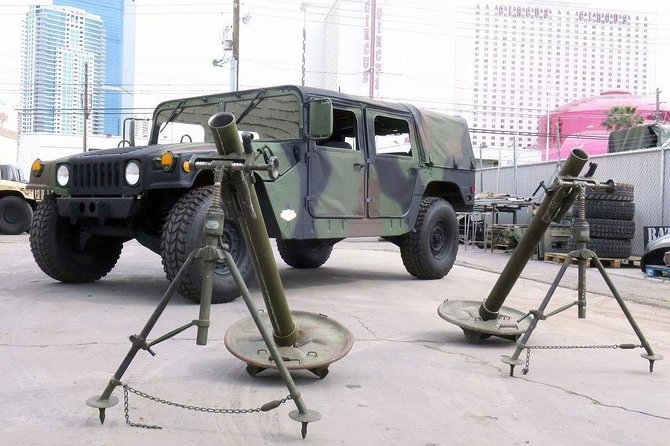 Machine Gun Experience in Las Vegas - GI Joe vs Tactical Force: pick the package that matches your comfort